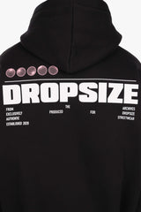 DROPSIZE EXCLUSIVE HOODIE JET BLACK