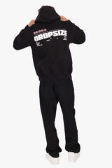 DROPSIZE EXCLUSIVE HOODIE JET BLACK