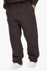 DROPSIZE WAVY SEAM JOGGER WASHED BLACK