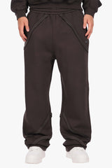 DROPSIZE WAVY SEAM JOGGER WASHED BLACK