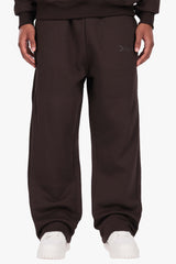 HD LOGO OPEN LEG JOGGER CHOCOLATE
