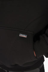 WAVY SEAM HOODIE WASHED BLACK