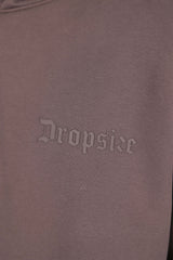 HEAVY OVERSIZE HD LOGO HOODIE BROWN