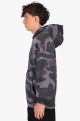 BOXY ZIPPER CAMOUFLAGE ACID BLACK