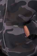 BOXY ZIPPER CAMOUFLAGE ANTHRACITE