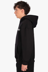 HEAVY OVERSIZE HUSTLE LIFESTYLE HOODIE BLACK
