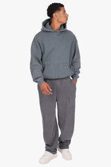 STRUCTURED JOGGER STEEL GREY