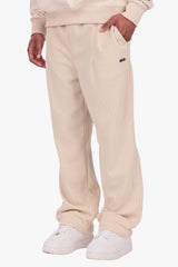 STRUCTURED JOGGER CREAM WHITE