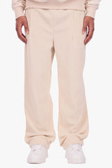 STRUCTURED JOGGER CREAM WHITE