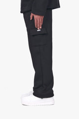 SINGLE POCKET CARGO BLACK