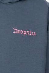 HEAVY OVERSIZE EMBO HOODIE STORMY WEATHER