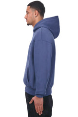 HEAVY OVERSIZE EMBO HOODIE FLINT STONE