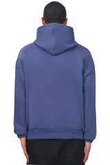 HEAVY OVERSIZE EMBO HOODIE FLINT STONE
