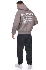 HEAVY OVERSIZE 030 HOODIE DRIFTWOOD
