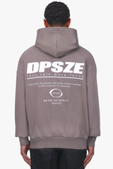 HEAVY OVERSIZE DPSZE HOODIE DRIFTWOOD