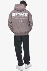 HEAVY OVERSIZE DPSZE HOODIE DRIFTWOOD