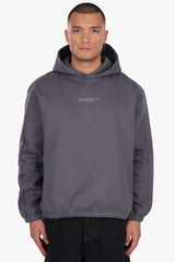 HEAVY OVERSIZE HD PRINT STEEL GREY