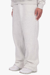 HD OPEN LEG JOGGER GREY MELANGE