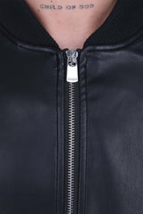 LEATHER JACKET BLACK