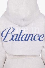 LIFE IN BALANCE WOMEN HOODIE GREY MELANGE