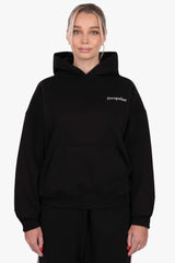 DROPSIZE SOCIAL CLUB WOMEN HOODIE BLACK