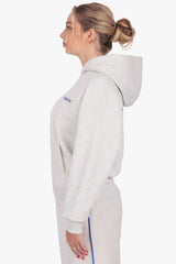 DROPSIZE SOCIAL CLUB WOMEN HOODIE GREY MELANGE