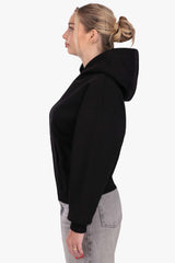 RHINESTONE WOMEN HOODIE BLACK