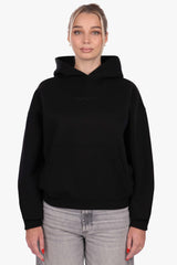 RHINESTONE WOMEN HOODIE BLACK