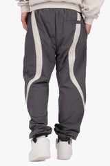 CONTRAST TRACKPANTS GREY