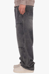 CARPENTER JEANS WASHED BLACK