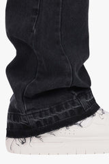 FLARE FIT JEANS ANTRACITE