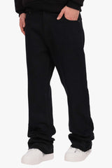 FLARE FIT JEANS BLACK