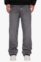 FLARE FIT JEANS ICE GREY