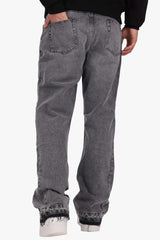 FLARE FIT JEANS ICE GREY
