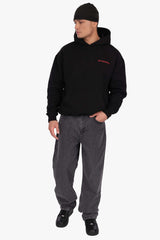 STRAIGHT LEG JEANS WASHED GREY