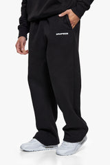 HD OPEN LEG JOGGER BLACK