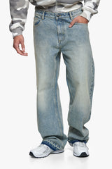 OPEN LEG JEANS LIGHT BLUE