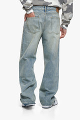 OPEN LEG JEANS LIGHT BLUE