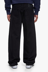 OPEN LEG JEANS BLACK