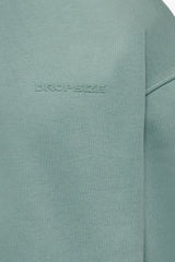HEAVY OVERSIZE HD LOGO HOODIE  WASHED SAGE