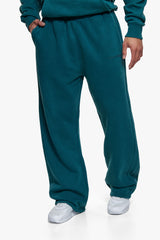 HD LOGO OPEN LEG JOGGER   WASHED SAGE