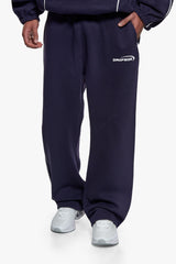 PIPING OPEN LEG JOGGER NAVY