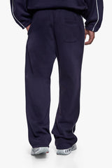 PIPING OPEN LEG JOGGER NAVY