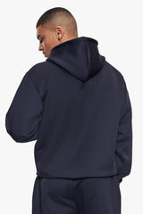 SPORTY SCUBA ZIP HOODIE NAVY