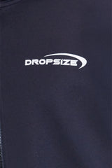 SPORTY SCUBA ZIP HOODIE NAVY