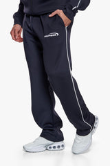 SPORTY SCUBA OPEN LEG JOGGER NAVY