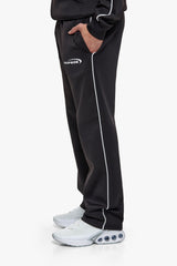 SPORTY SCUBA OPEN LEG JOGGER BLACK