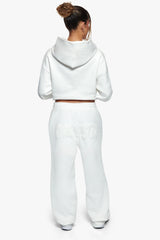 FROTTEE PATCH OPEN LEG JOGGER CREAM