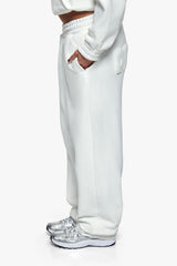FROTTEE PATCH OPEN LEG JOGGER CREAM