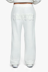 FROTTEE PATCH OPEN LEG JOGGER CREAM
